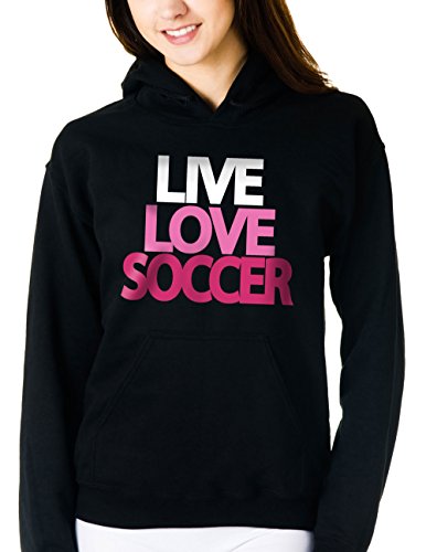 Live Love Soccer Hooded Sweatshirt