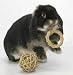 TOY RABBIT CHEW RING NAT SM
