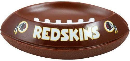 Pack of 2 NFL Washington Redskins Football Shaped Soap Dishes 6.5"