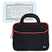 Evecase Tablet Sleeve for Kurio Xtreme, Ultra Portable Handle Carrying Portfolio Neoprene Sleeve Case Bag for Kurio Xtreme 7'' Kids Tablet PC (Toys R Us Release) - Black