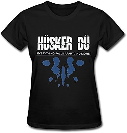 KIMMA Women's Husker Du T-shirt - Black S