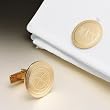 US Naval Institute 18K Gold Cufflinks