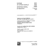 IEC 61325 Ed. 1.0 b:1995, Insulators for overhead lines with a nominal voltage above 1000 V - Ceramic or glass insulator units for d.c. systems - Definitions, test methods and acceptance criteria