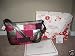 COACH Holiday Patchwork Pink Duffle Lg E/W #12865