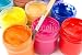 Wallmonkeys Peel and Stick Wall Decals - Multicolored Gouache Paints and Paintbrush - 24