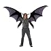 Deluxe Beast Wings and Chest Piece Adult Costume Kit - Grey Adult