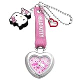 [サンリオ]Sanrio キーホルダーウォッチ ハート キティ ピンク KT10128 ガールズ 【正規輸入品】