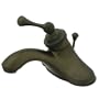 Kingston Brass KB3545BL Vintage 4-Inch Centerset Lavatory Faucet and Brass Pop-Up, Oil Rubbed Bronze (Not CA/VT Compliant)
