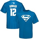 adidas Orlando Magic #12 Dwight Howard Royal Blue 2009 NBA Finals Super Howard T-shirt