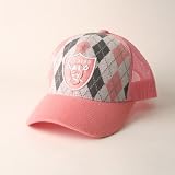 Oakland Raiders Ladies Pink Argyle Hat by Reebok