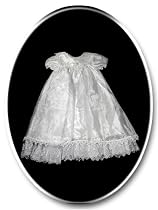 Honey Bee - Newborn/Infant Baby Girls Christening Gowns, White (Size 12Months)
