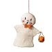 Warm and Scary Ghost Halloween Ornament