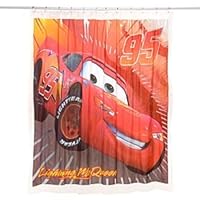 Lightning McQueen Shower Curtain