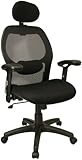 Super Mesh Chair with Headrest, Mesh Back Mesh Seat