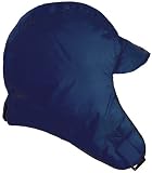 7A.M. Enfant 212 Quilted and Fleece Lined Water Repellent Hat - Navy, Large