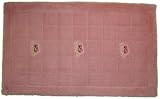 Review Fiesta Home Fashions 010005 / Acrylic Bath Rug with Embroidered Roses