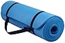 BalanceFrom GoYoga All-Purpose 1/2-Inch Extra Thick High Density Anti-Tear Exercise Yoga Mat with Carrying Strap