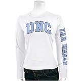 North Carolina Tar Heels Ladies White Ivy League Long Sleeve T-shirt