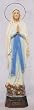 Statue - Our Lady of Lourdes- 18in. - Wood Composite - Hand Painted Finish - Glass Eyes - MADE IN PORTUGAL