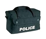 Police Logo Black Tactical Bag