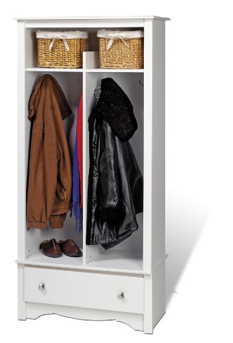 Prepac White 1 Drawer Locker (Double Wide) Prepac White 1 Drawer Locker (Double Wide)