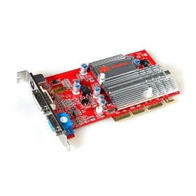 ATI Radeon 9000 , 128MB DDR memory , AGP connector , Videocard , DVI VGA and TV-out