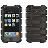 Speck Products Tough Skin Rubberized iPhone 3G Case (Black)