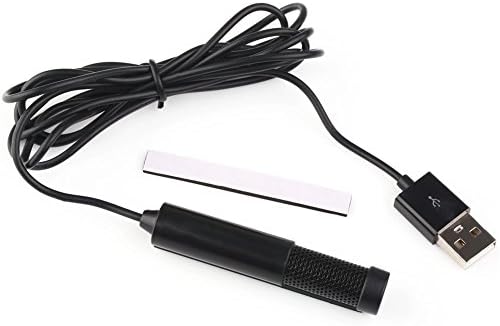 Anddas Black Computer Studio USB 2.0 Condenser Microphone Mic For Laptop PC Chatting