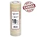 Sports Tape SportsTape Clear Hockey Tape - for Socks and Gear, Easy to Stretch and Tear (10 Pack), One Size