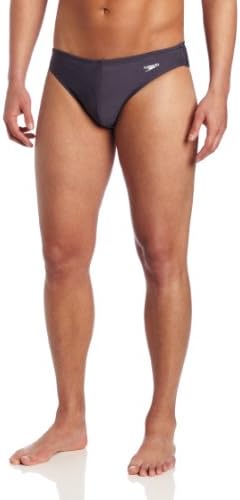 Speedo Men's Fashion Xtra Life Lycra Solid Solar 1" Brief Swimsuit