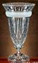 Velocity 18 Inch High Polish Crystal Vase