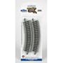 Bachmann Trains Snap-Fit E-Z Track 15? Radius Curved Track (4/card)