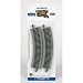 Bachmann Trains Snap-Fit E-Z Track 15? Radius Curved Track (4/card)