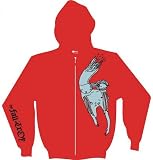 THE FALL OF TROY - Manipulator - Red Zip Up Hoodie