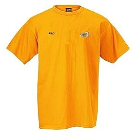 Los Angeles Lakers 2-Sided Short Sleeve Tee Shirt By Reebok by Men's S/S Button Shirts