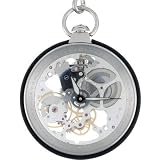 Nicolet Mens Swiss Mechanical Limited Edition Pocket Watch - Silver by Nicolet