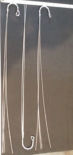 24 Inch Metal 4 Wire Hangers Sophie's Orchids (6)