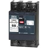 テンパール工業 Eシリーズ（経済タイプ）配線用遮断器 B63EC60 フレーム：60AF 極数・素子数：3P3E モーター保護兼用 定格使用電圧：AC100-200-415V 定格電流：60A 表面形