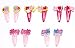 Peppa pig Hair Clips bows & hairpin / headwear, bob pins, hair jewelry, for baby & toddler & Children & girl(5 matching pairs)(set of 10) (10 PCS)