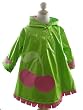 Corky and Company Raincoat Lime Cherry Cherry