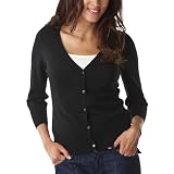 Mossimo® Black: Women's Ultrasoft Cardigan Sweater - Black