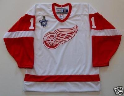Dan Cleary Detroit Red Wings Jersey 2008 Cup Patch - Medium