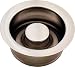 Jaclo 2815-SN Garbage Disposal Flange with Stopper, Satin Nickel