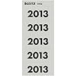 Leitz 14130085 Inhaltsschildchen 2013, selbstklebend, 100 St�ck, grau