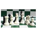 ChessCentral's Chess Pieces, Board and Zippered Bag Chess Set Starter Package