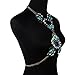 Holylove 2016 Exclusive Blue Handmade Personality Body Long Fashion Necklace & Pendant Statement Summer Vacation Vintage Necklace