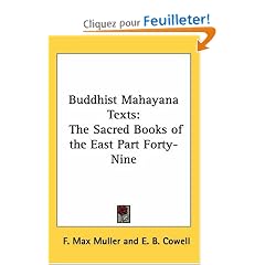 Buddhist Mahayana Texts: The Sacred Books of the East Part Forty-nine