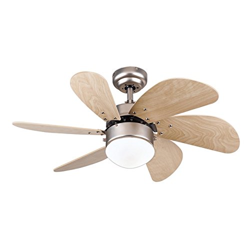 Westinghouse 7814465 Turbo Swirl One Light 30 Inch Six Blade