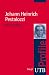 Johann Heinrich Pestalozzi. UT