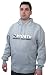 Custom Worth Fleece Pullover Hoodie W/WORTH Logo LIGHT GREY AL